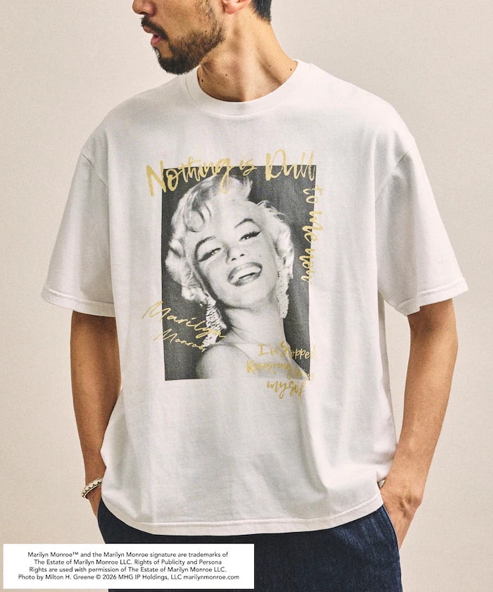 Marilyn Monroe Art Photo T-Shirt - White