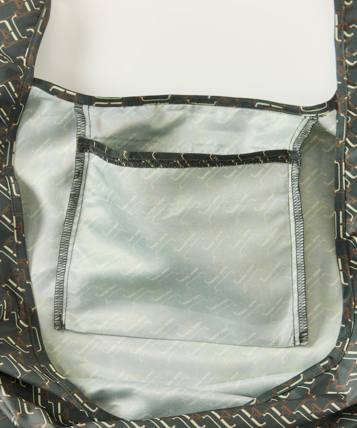 All-over Monogram Print Market Bag Medium Size