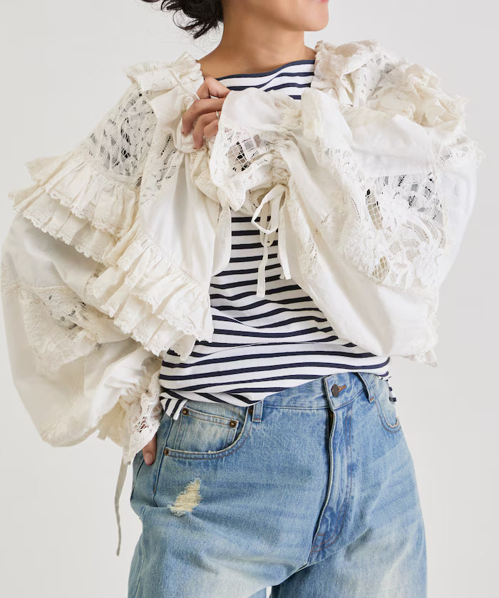 Collar 2WAY Lace Bolero & Chaps