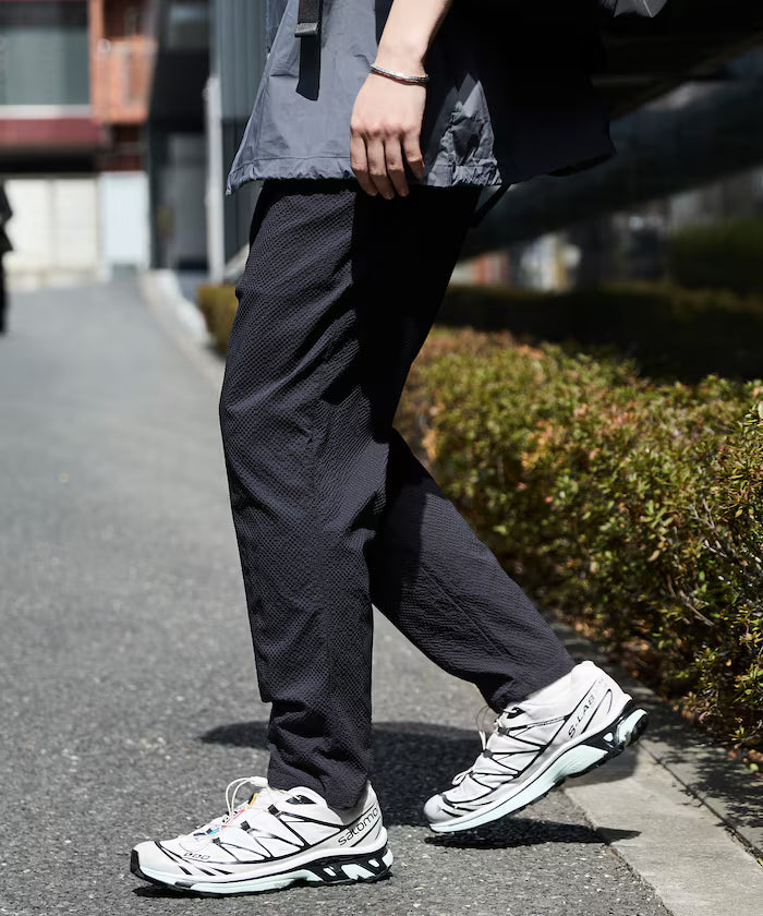 AiRide/Air Ride Slim Tapered Silhouette Sheer Seersucker Packable Easy Pants/Quick-Dry/UV Cut [Limited Edition]