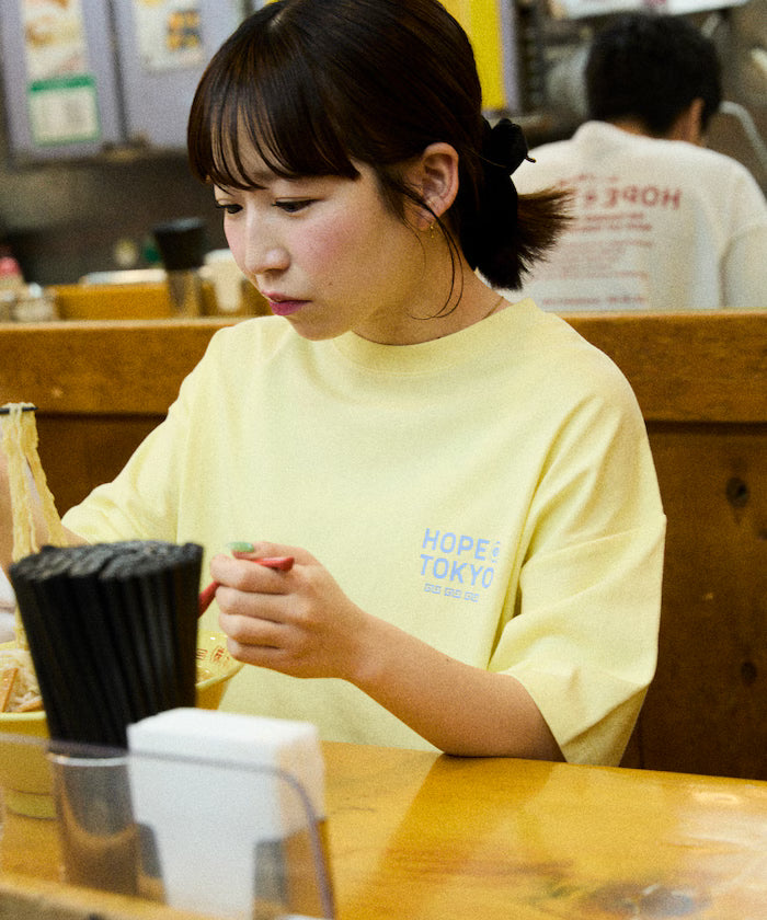 Hope Ken Honpo x FREAK'S STORE Exclusive Big Silhouette Back Print Crew Neck T-Shirt [Limited Edition]