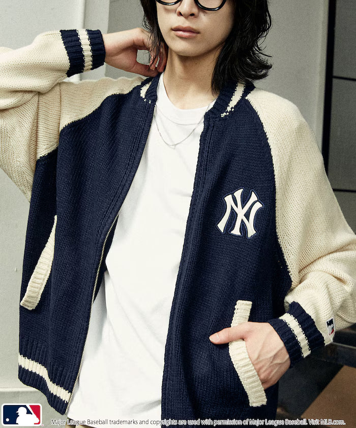 Custom ZIP KNIT CARDIGAN