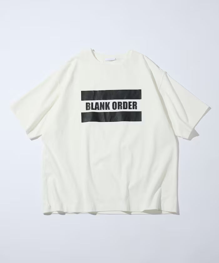 6oz Front Logo Print Crew Neck T-Shirt / Back Print T-Shirt PRINT BURGER