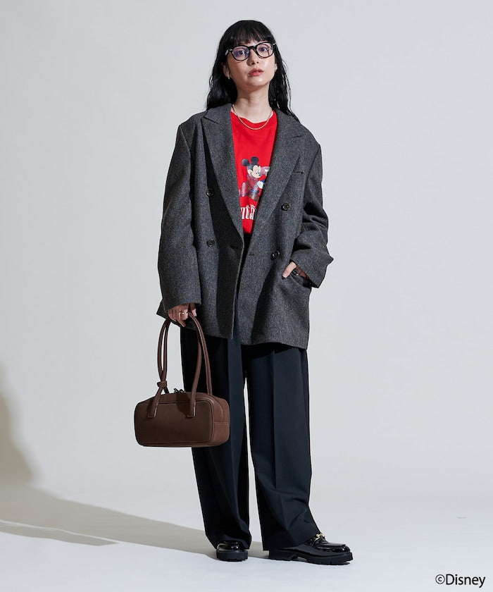 [DISNEY FANTASIA] Big Front Print Long T