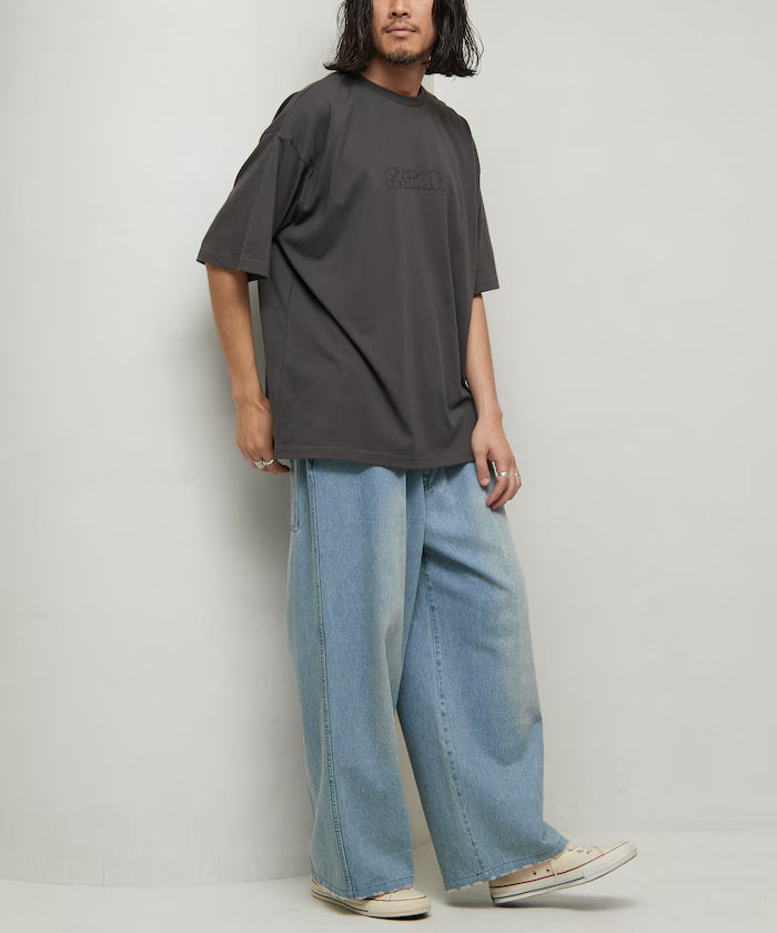 6oz Front Art Print Crew Neck T-Shirt / Skater Logo / Printed T-Shirt