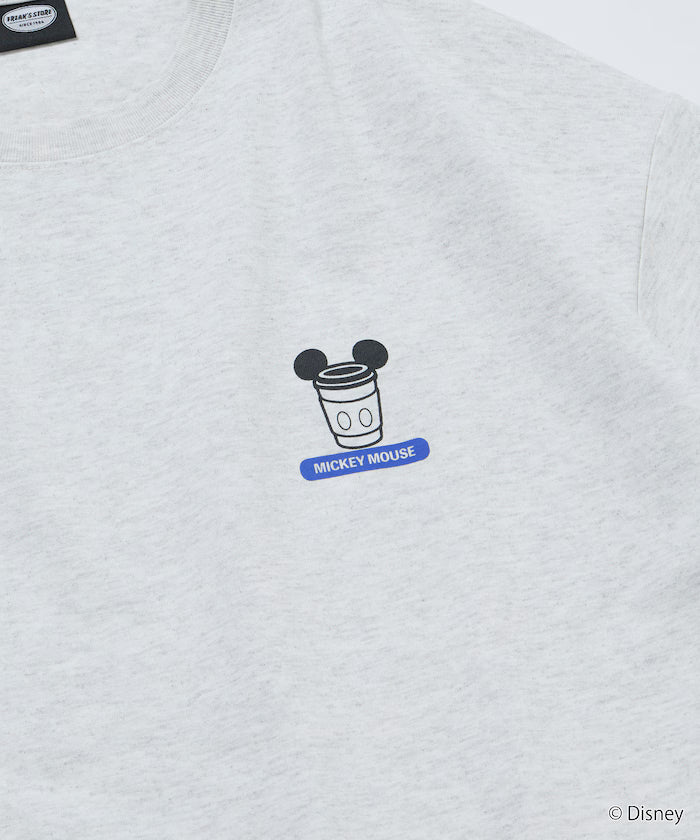 DISNEY/Mickey Mouse/Exclusive Crew Neck Printed Sweatshirt/FOOD 【Limited Release】