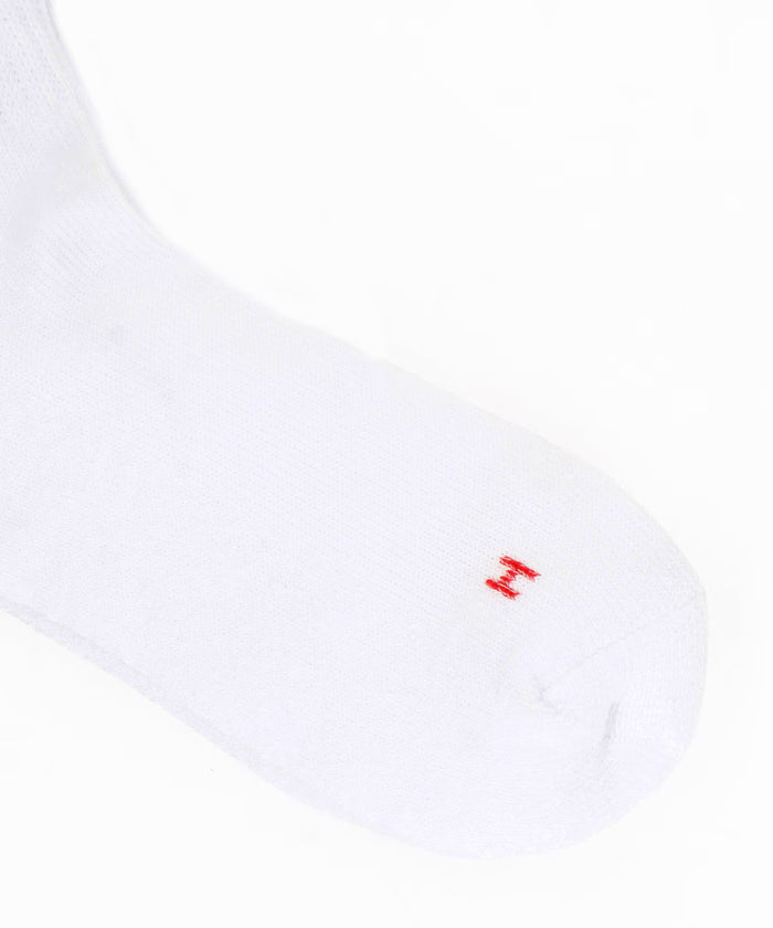 Sinking Plain White Quarter Socks (25.0-27.0cm compatible)
