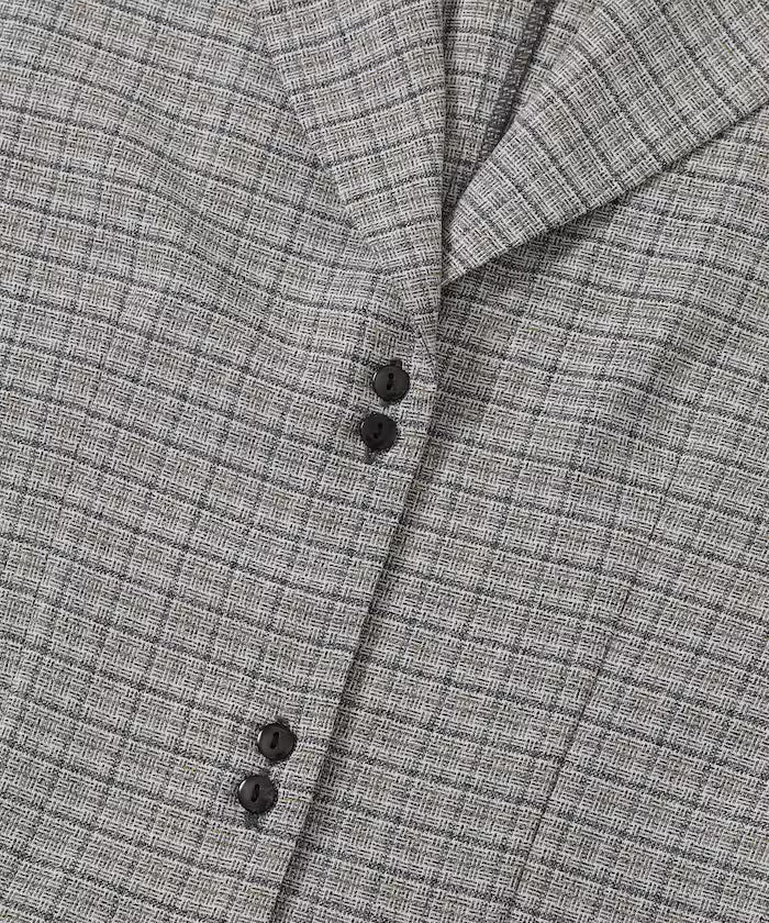 Balloon Sleeve Shirt with Karami Check / Compatible with Set Up - Released on March 11 at 12:00