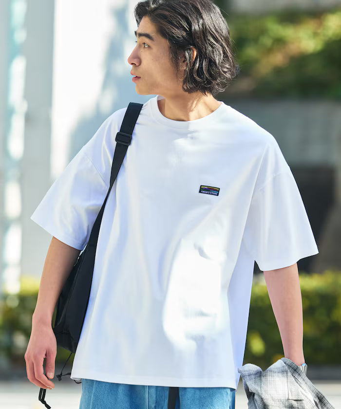 STORATECH/Stratech Big Silhouette One Point Logo T-Shirt/Antibacterial/Odor Resistant/Antimicrobial/UV Cut/Contact Cooling Moisture Wicking 【Limited Release】