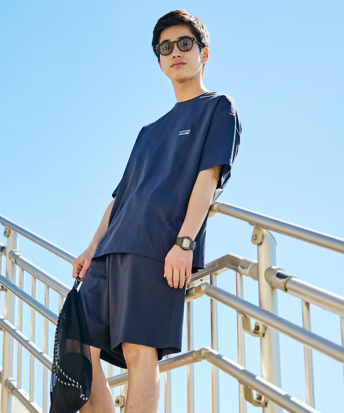 SPEEDRY Set with Bag Stretch Setup/T-Shirt/Shorts/3 in 1 /Rash Guard/Quick Dry/UV Cut/Heat Shield 【Limited Edition】
