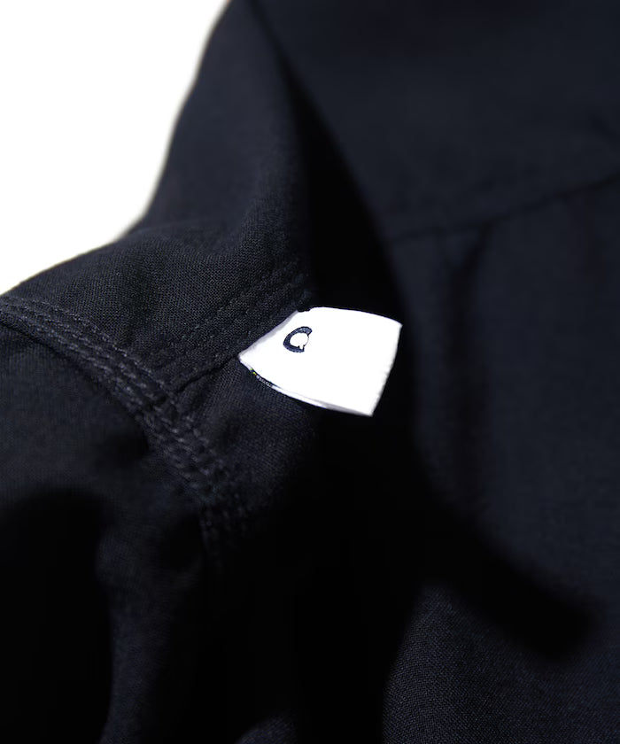 Saxony Chain Stitch Open Collar Shirt
