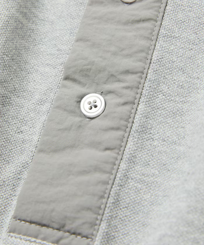Big Silhouette Spindle Short Sleeve Tech Polo