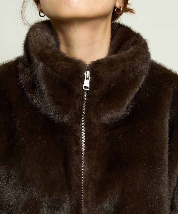 Short Length Fake Fur Blouson Limited Release