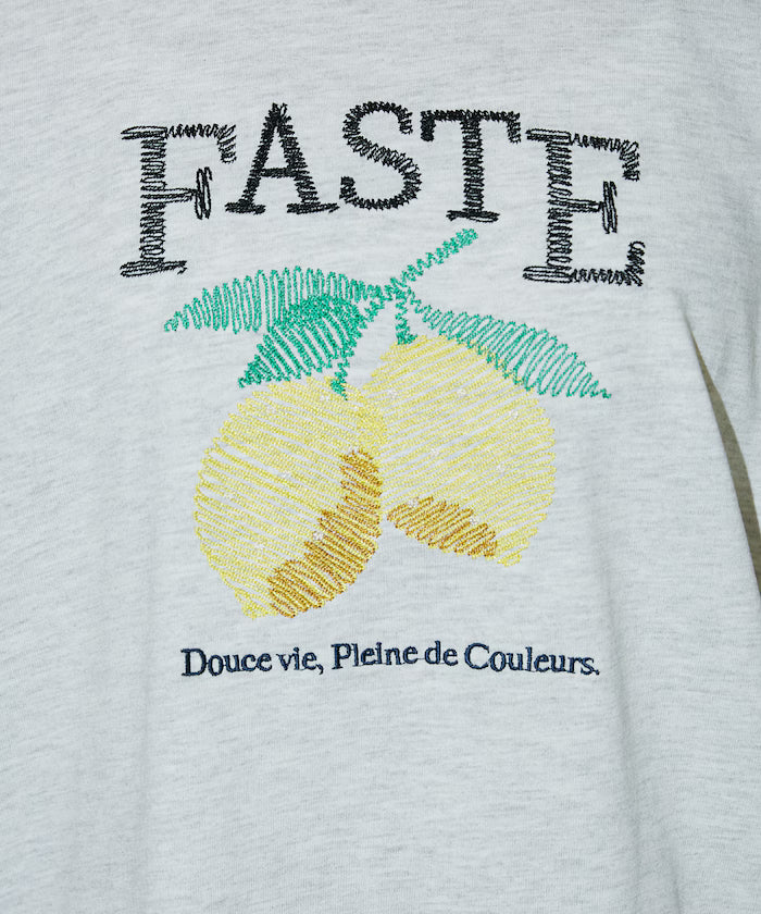 Lemon Embroidery T-shirt Limited Edition
