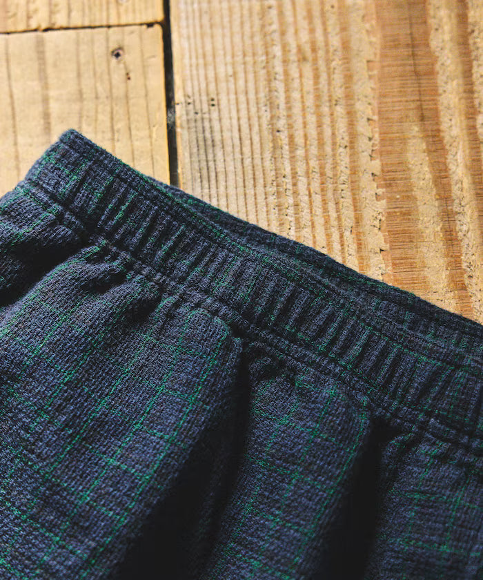 AUSTRALIAN COTTON Check Easy Shorts