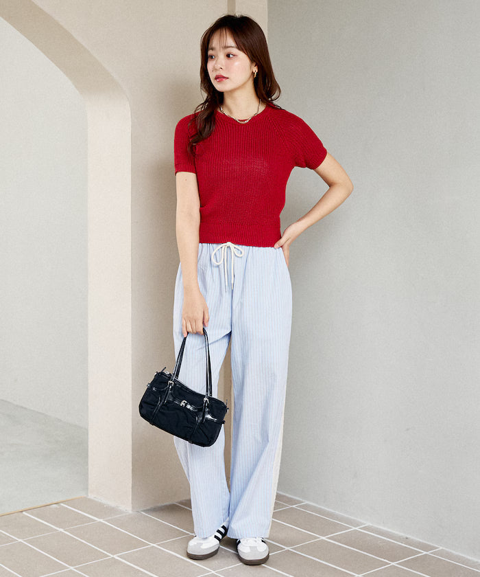 Compact Summer Knit with Purl Stitch - Limited Expansion