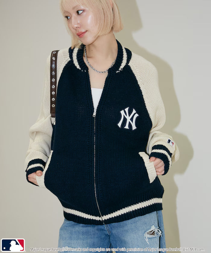 Custom ZIP KNIT CARDIGAN