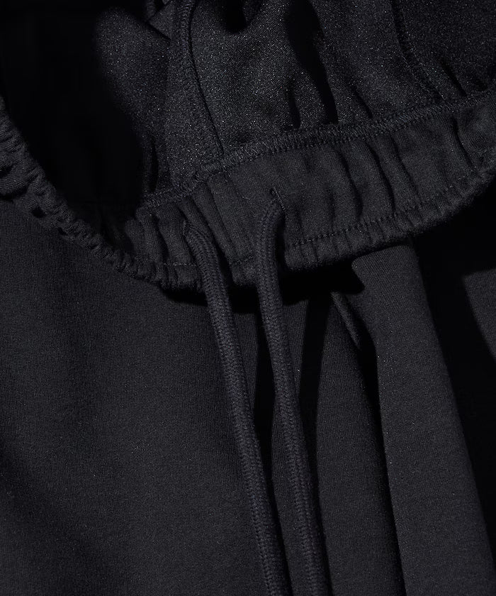Wide Silhouette Bonding Barrel Leg Sweatpants 【Limited Edition】