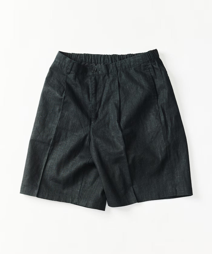 LINEN COTTON EASY SHORT PANTS