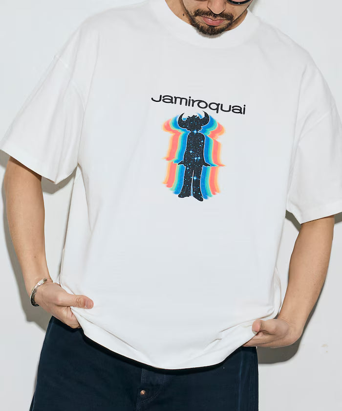 【EXCLUSIVE】 Jamiroquai S/S Tee / Jamiroquai Short Sleeve T-shirt - Off White