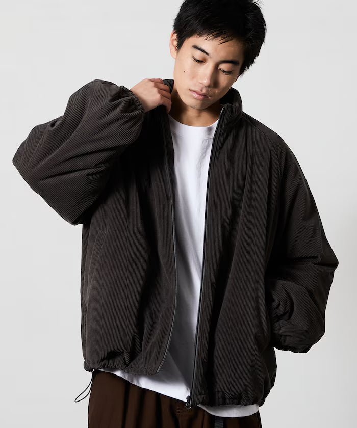 Relaxed Fit Corduroy Mid Padding Stand Blouson [Limited Edition]