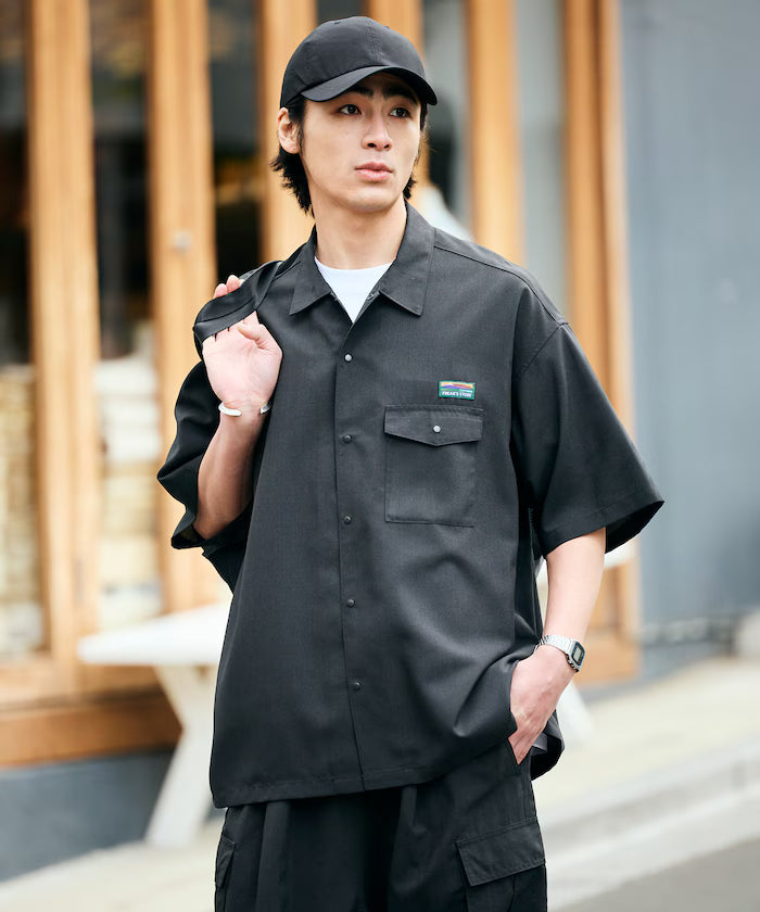 AiRide/Air Ride Relax Fit Short Sleeve Pocket Shirt/Dry Fast/UV Cut 【Limited Release】