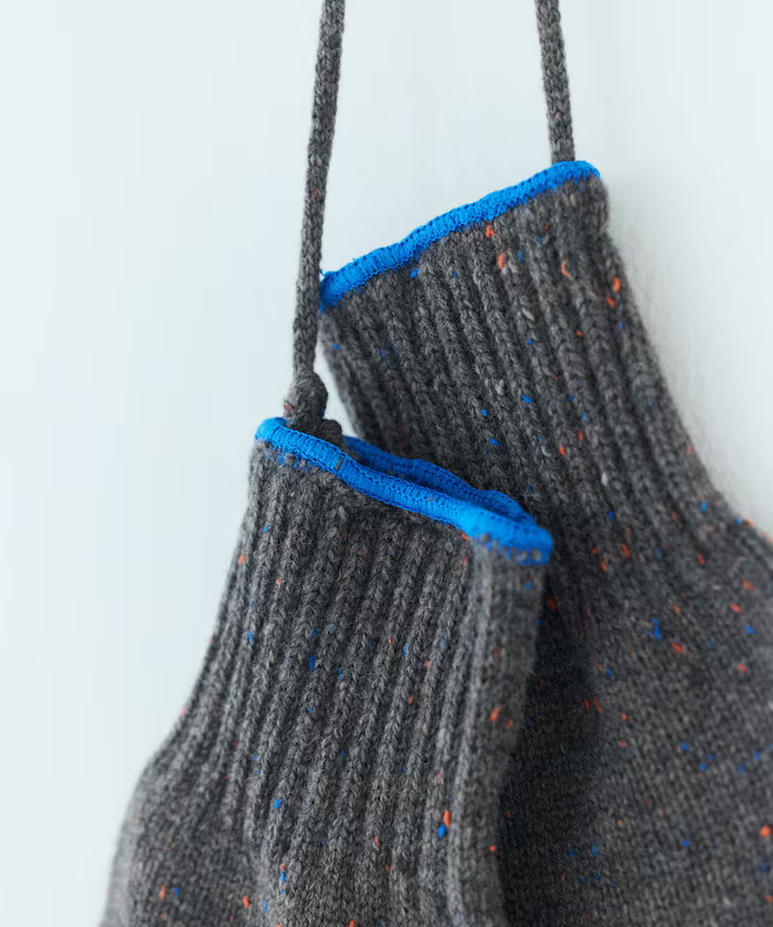 WOOL EASY SLIT GLOVE Wool Easy Glove with Smartphone-Compatible Slit