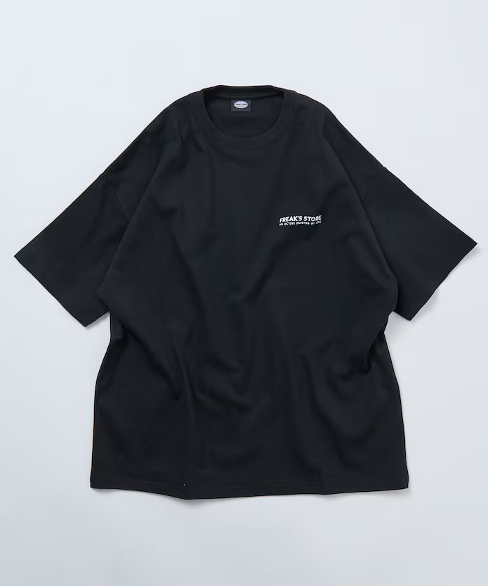 Big Silhouette Receipt Motif Back Print T-Shirt 【Limited Edition】