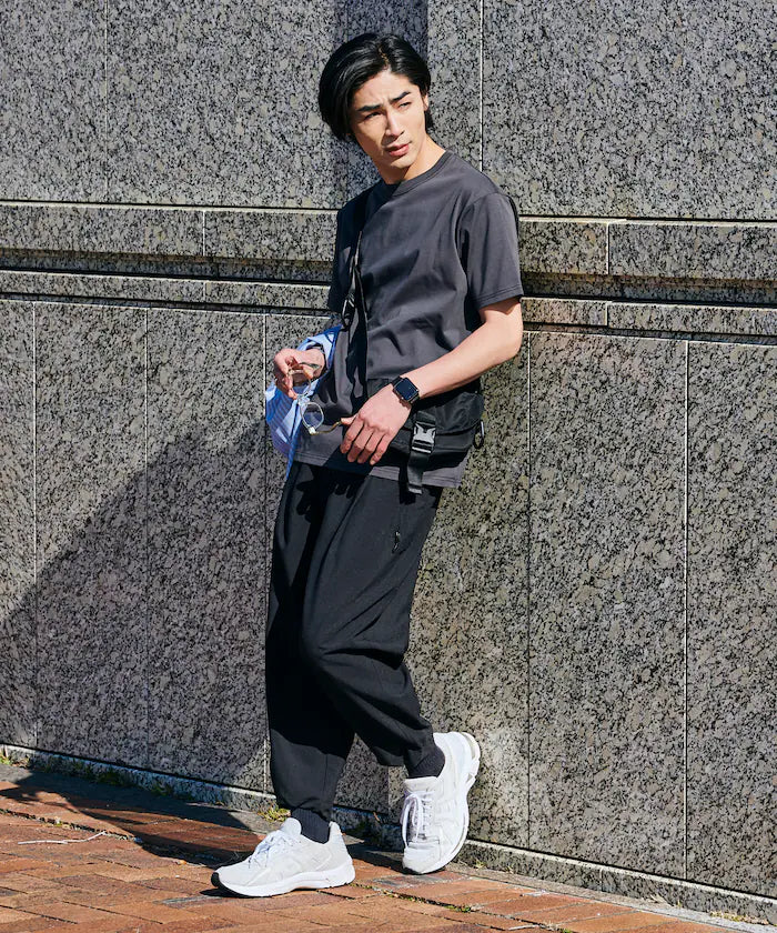 AiRide/Air Ride Semi-Wide Silhouette Cropped Easy Pants/Pocketable/Quick-Dry/UV Cut 【Limited Edition】