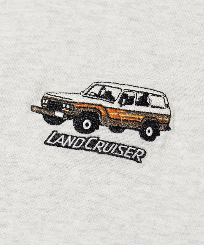 Relaxed Fit Land Cruiser 60 Back Print Short Sleeve Crew Neck T-Shirt