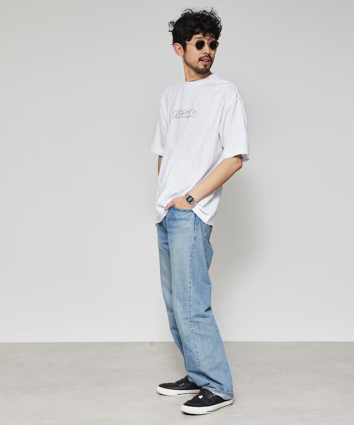 6oz Front Art Print Crew Neck T-Shirt / Skater Logo / Printed T-Shirt