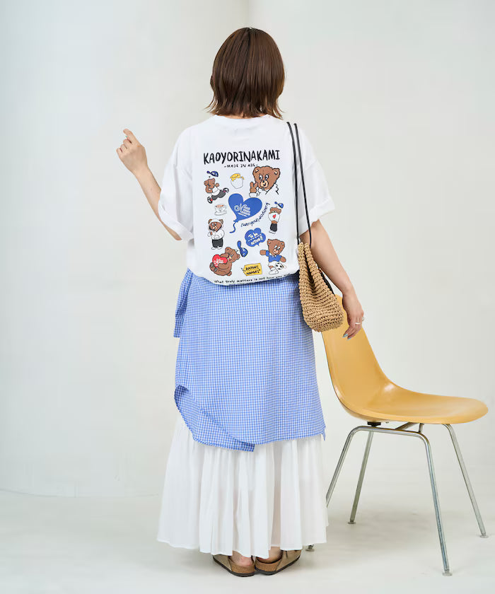 [May 22 12:00 Sales Start] kaoyorinakami × FREAK'S STORE / Kaoyorinakami Special Edition Random Bear Tee
