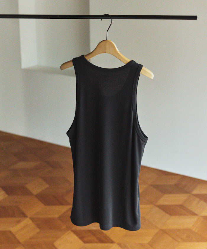 AIRDRY FUNCTIONAL High-Performance Material Ribbed Tank Top / Quick Drying / Heat Shielding