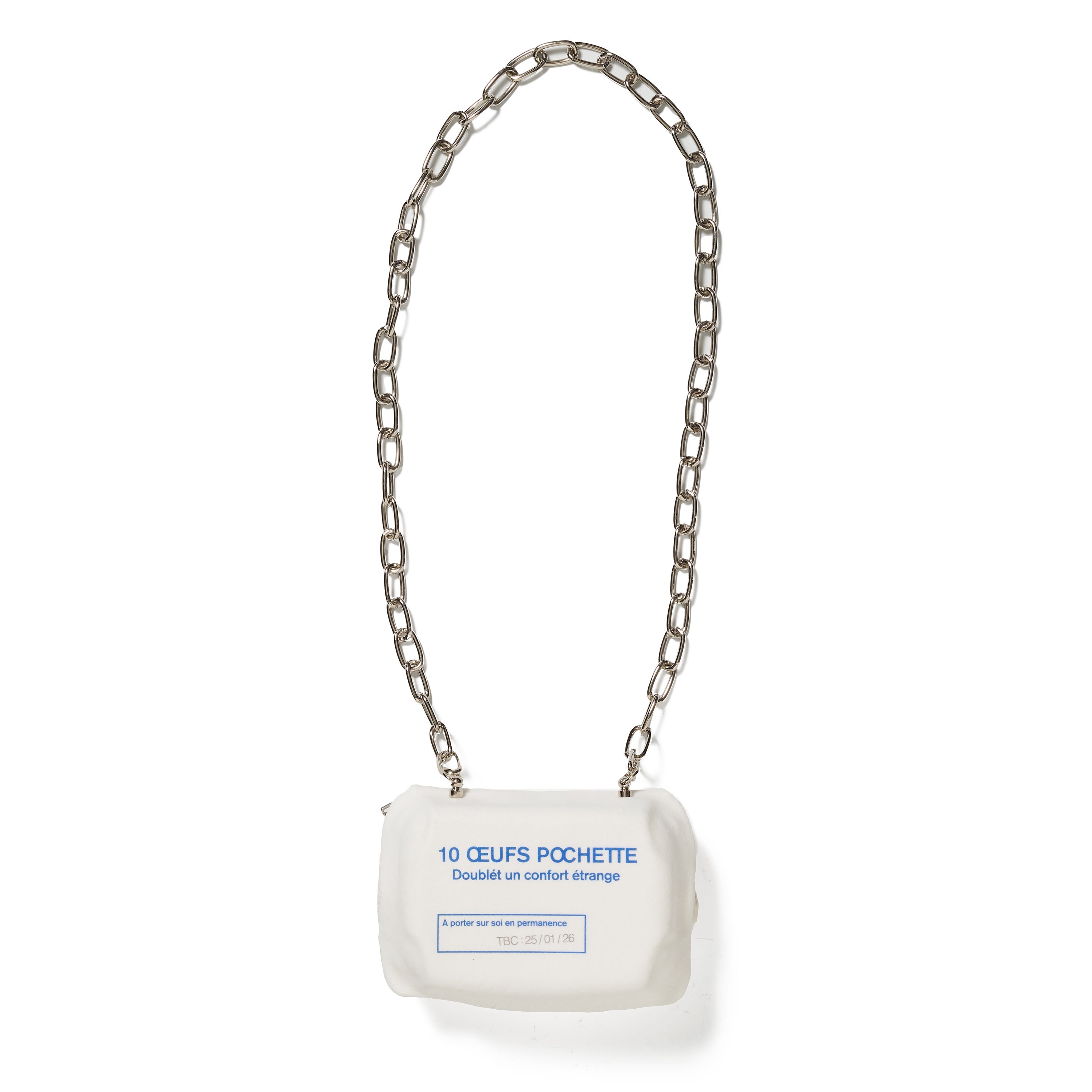 6-EGG PACK POUCH - WHITE