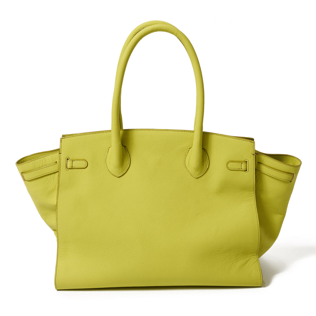 BREWED-DYED LEATHER “ITA” BAG