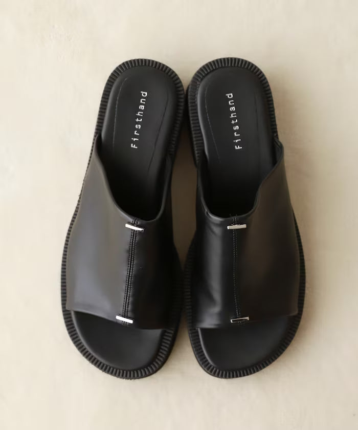 Point Silver Covered Sandals