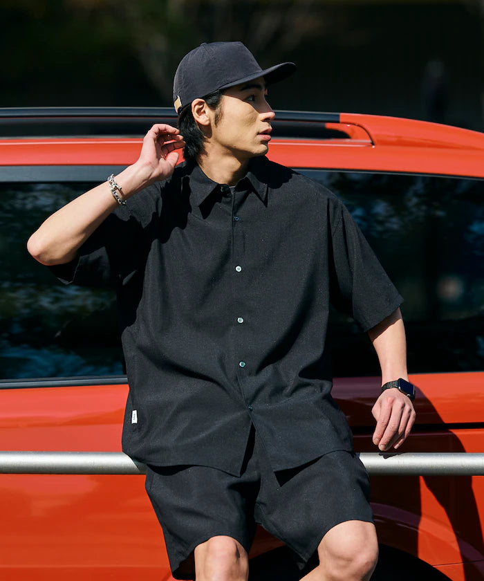 AiRide/AiRide Relax Fit Short Sleeve Regular Collar Shirt/Pocketable/Quick Drying/UV Cut [Limited Edition]