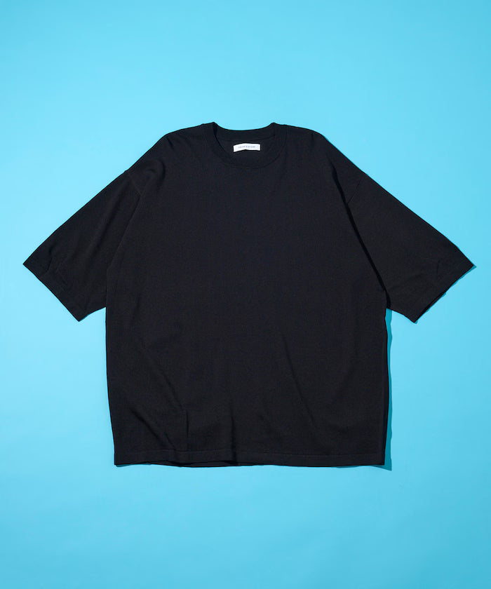 [New Color Added] SUPER ICE / Super Ice Crew Neck Knit T-Shirt / Contact Cooling
