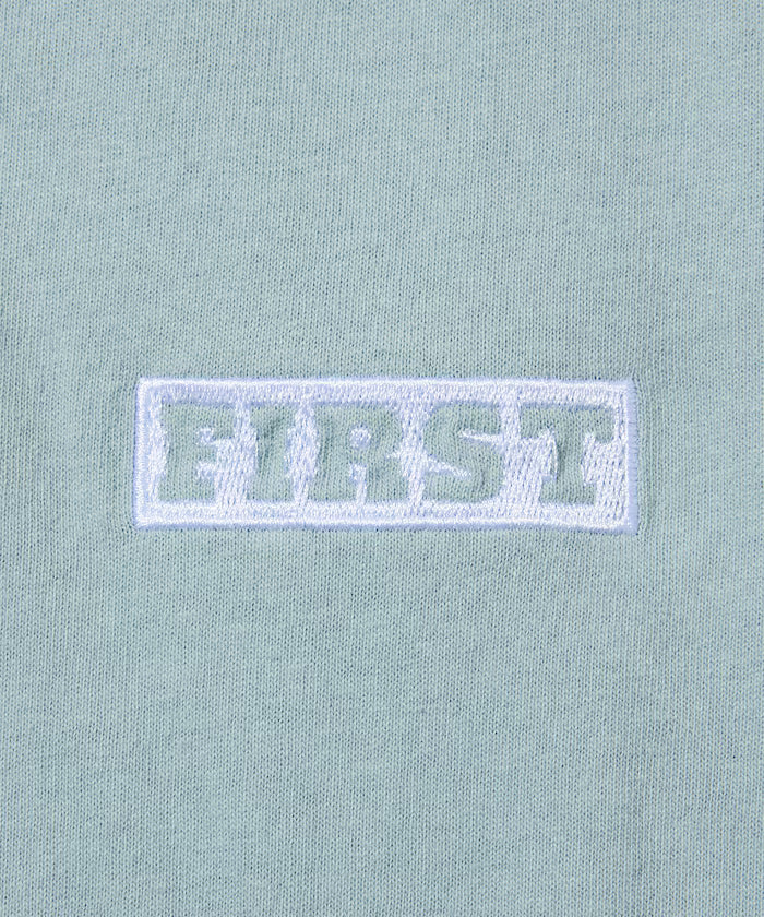 6oz Front Logo Embroidery Crew Neck T-Shirt / Back Print T-Shirt PRINT LEFT CHEST EMBROIDERY BOX FIRST