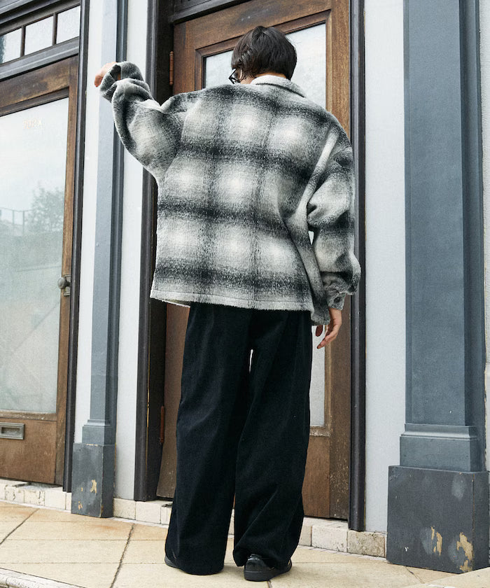 Shaggy Over Check Jacket [Limited Edition]