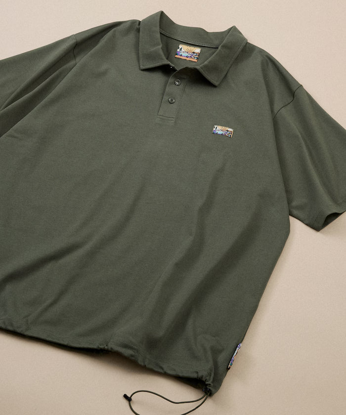 FREAK'S STORE for BEACH & FES Relax Fit One Point Logo Spindle Polo Shirt