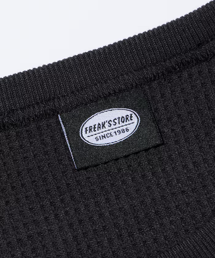 Big Silhouette Long Sleeve Waffle Thermal L/S T-shirt [Limited Edition]