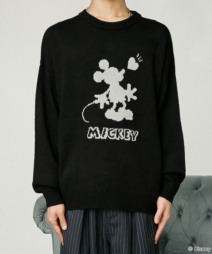 Limited Edition 'DISNEY MICKEY MOUSE' SHADOW KNIT