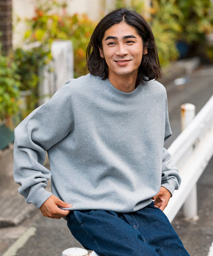 12oz Short Length Heavyweight Raglan Sleeve Sweat/Short Length 【Limited Release】