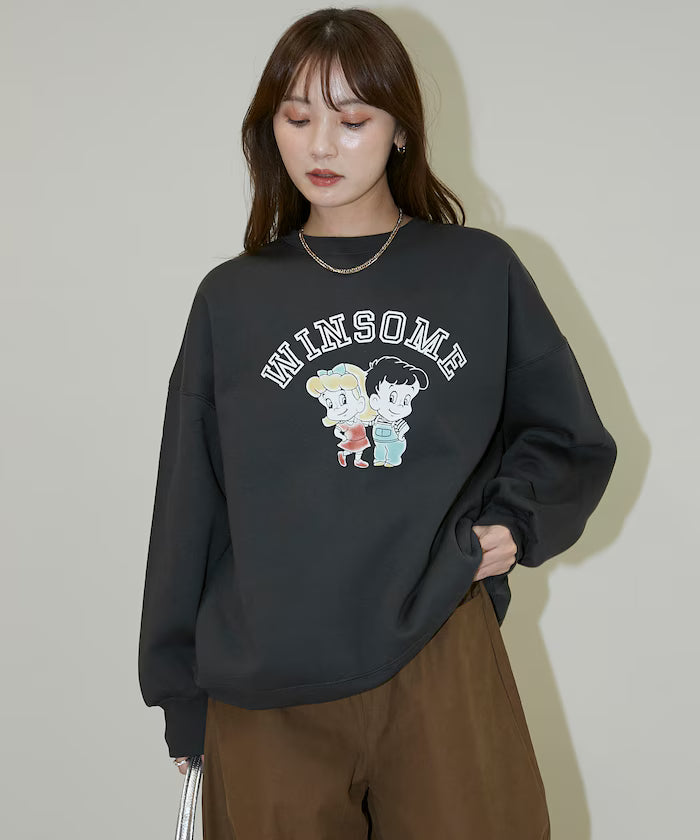 Retro Kids College Style Sweat Limited Release