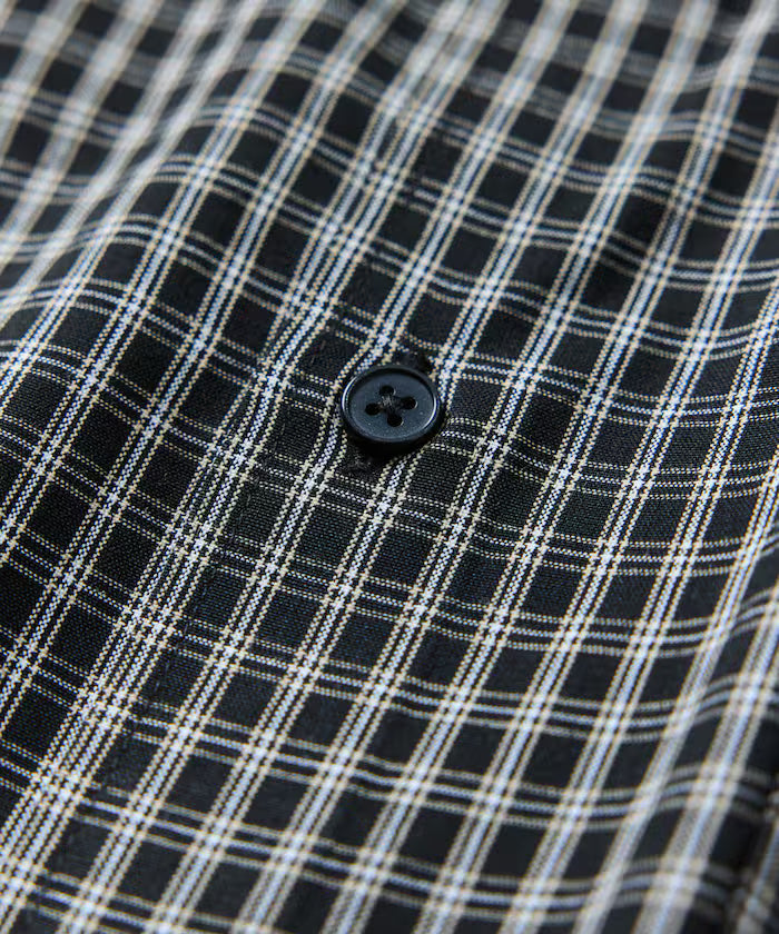 Relax Fit Classic Pattern Regular Collar Shirt / Check Pattern / Stripe Pattern 【Limited Edition】