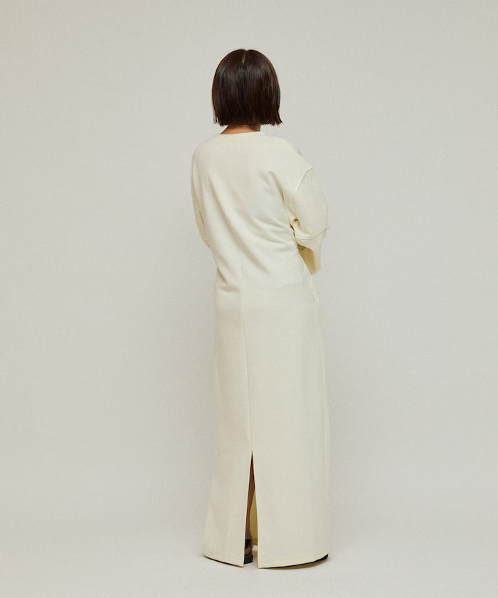 Cocoon Sleeve Damboru Sweat One-Piece / Spindle