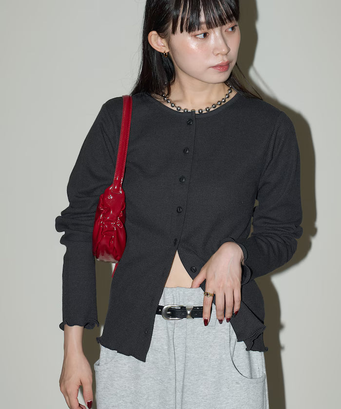 Mini Waffle Mellow Cardigan Limited Edition