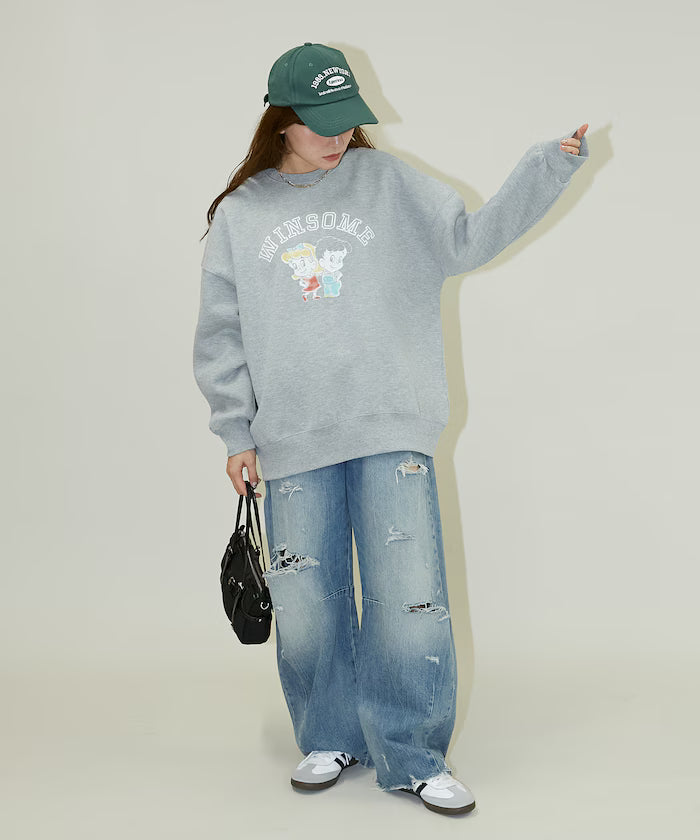 Retro Kids College Style Sweat Limited Release