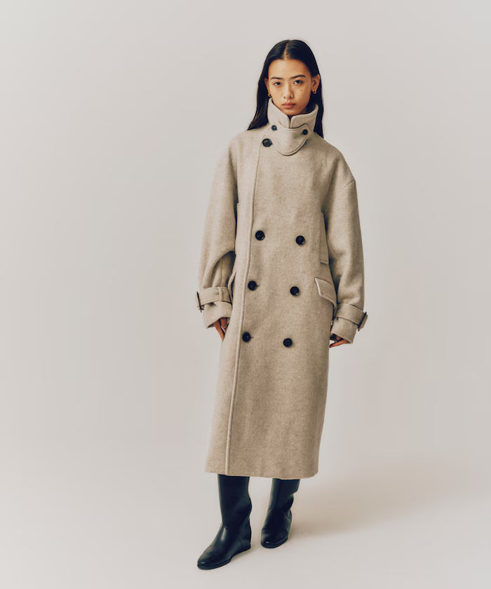 Oversized Recycled Wool Coat